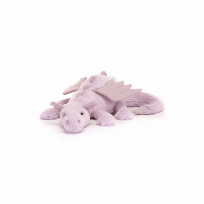 Jellycat Lavender Dragon Australia | 897302KZV